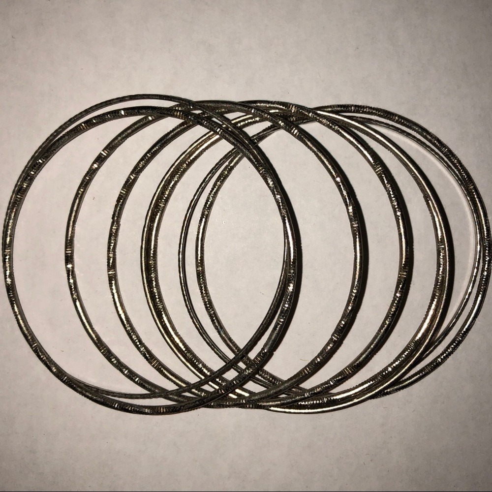 Silver Bangles - Picture 2 of 4